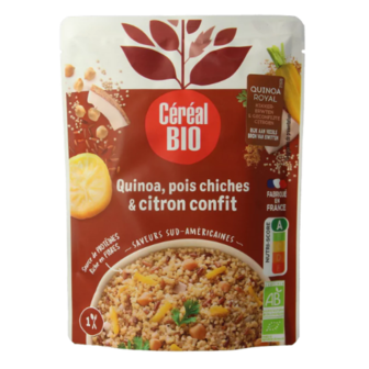 Cereal Bio Quinoa royal kikkererwt citroen confit bio - 220 gram