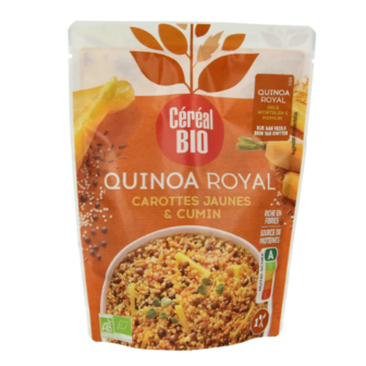 Cereal Bio Quinoa royal met gele wortelen &amp; komijn bio - 220 gram