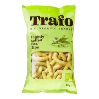 Trafo Pea / erwten flips bio - 75 gram