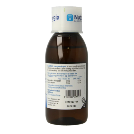 Nutergia Oligomax mangaan koper 150 milliliter