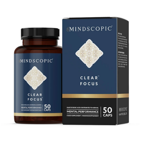 Mindscopic - Clear Focus - 50 vegan capsules