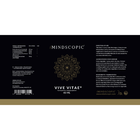 Mindscopic - VIVE VITAE - 45 ml - 1